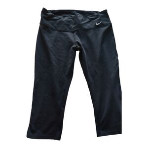 Nike Dri Fit Women's Work Out Jogging Pants Size Large Form Fitting Runners